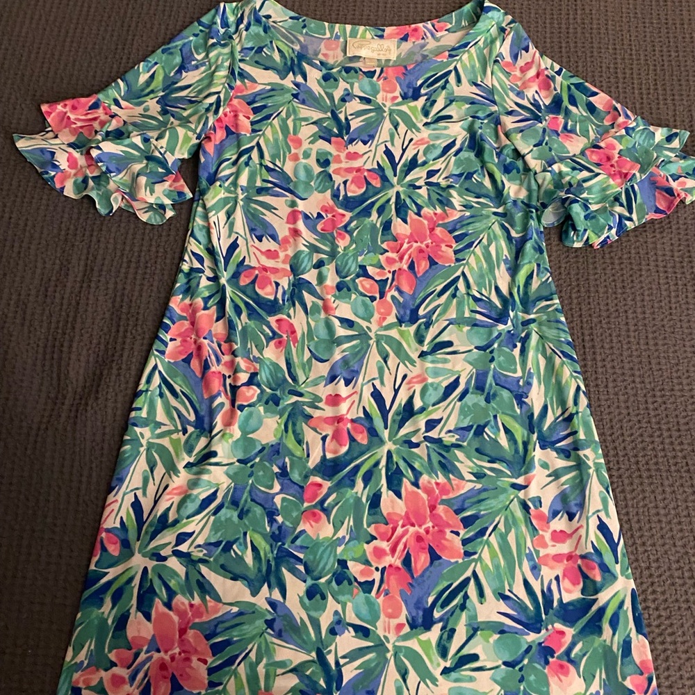 Tropical Floral Dress